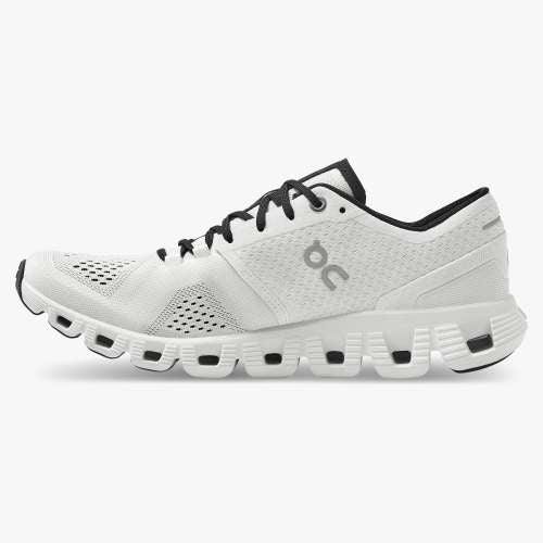 On Women's Cloud X Running Shoes - White/Black