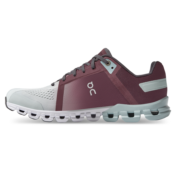 On Women's Cloudflow Running Shoes - Mulberry/Mineral
