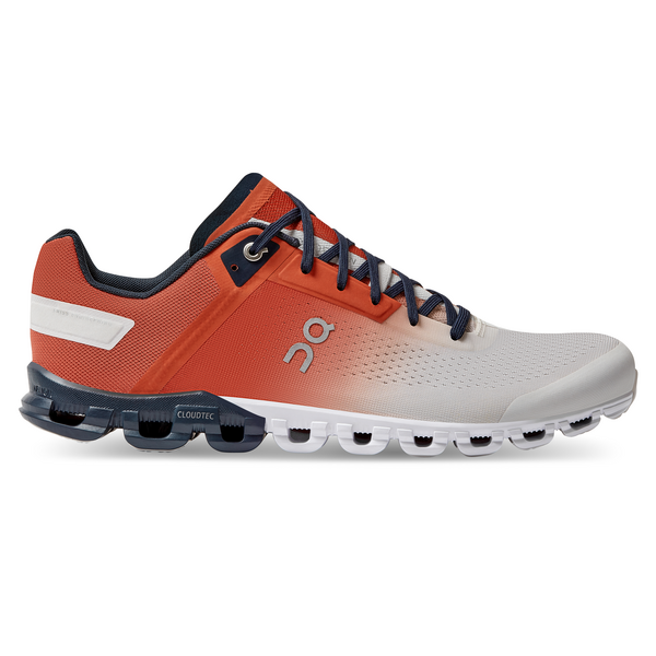 On Men's Cloudflow Running Shoes - Rust/Eclipse