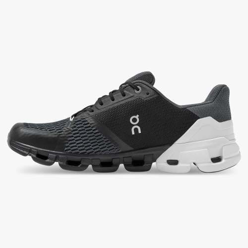On Men's Cloudflyer 3 Running Shoes - Black/White