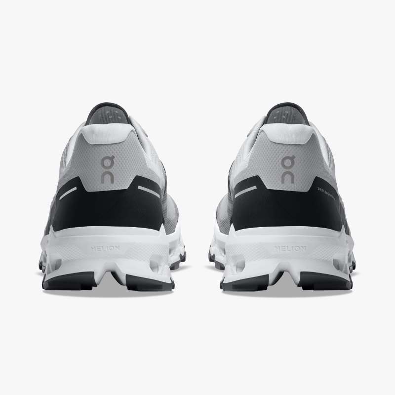 On Women's Cloudvista Trail Running Shoe - Glacier/Black