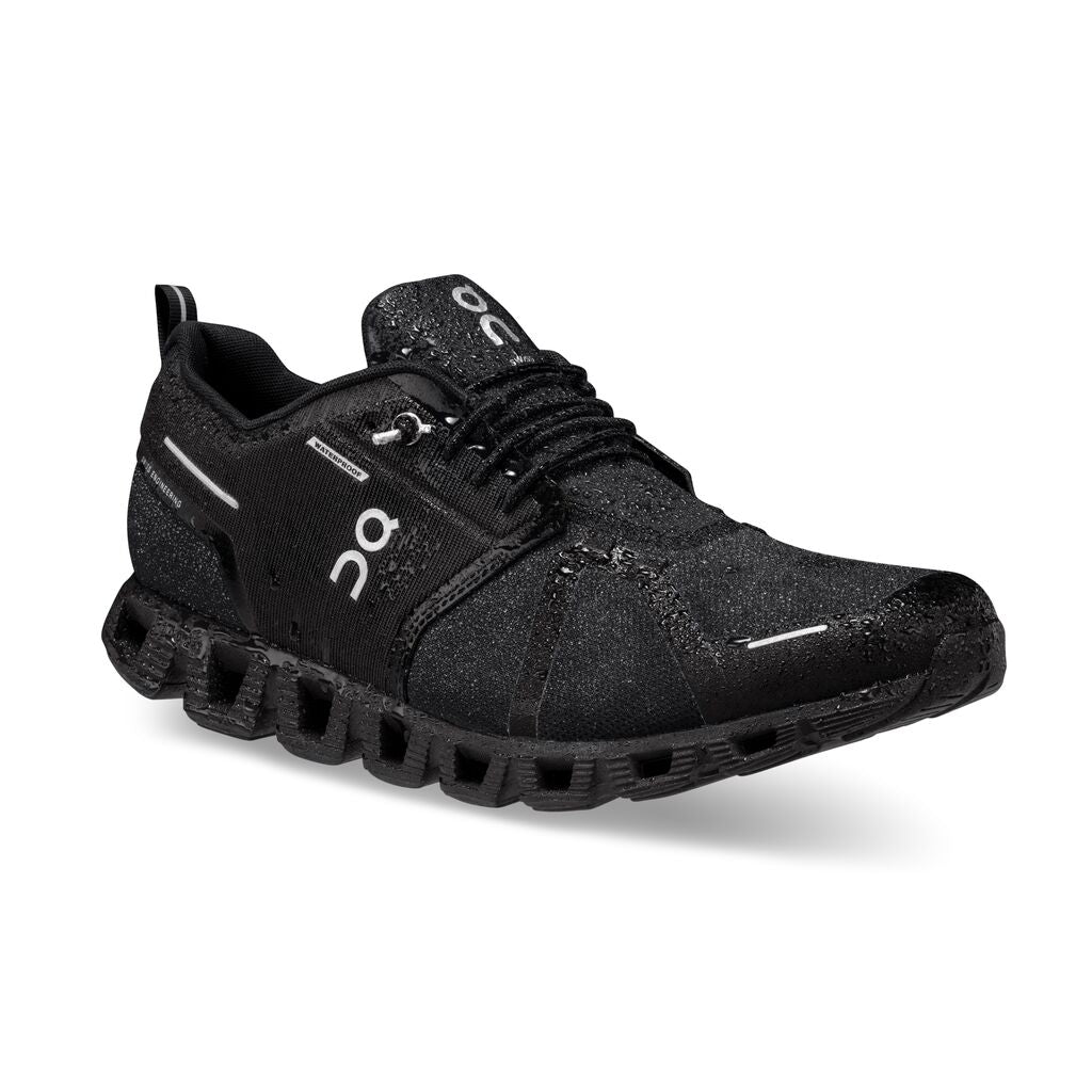 On Men's Cloud 5 Waterproof Running Shoes - All Black