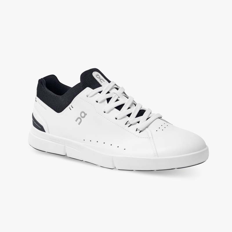 On Women's THE ROGER Advantage Sneakers - White/Midnight