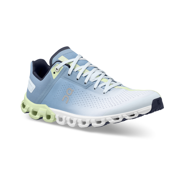 On Women's Cloudflow Running Shoes - Niagara/Meadow
