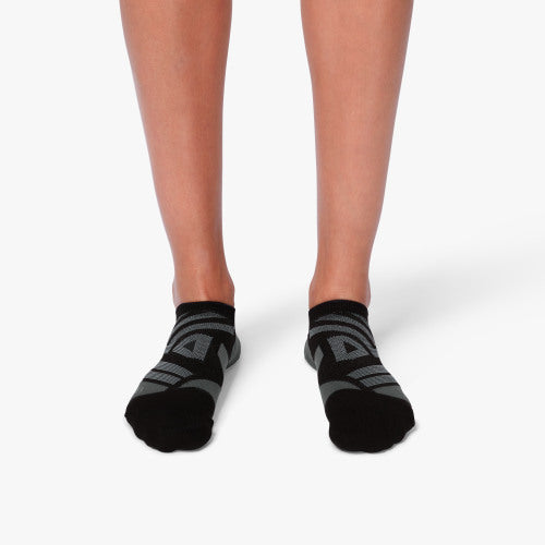 On Women's Low Sock - Grey/Midnight