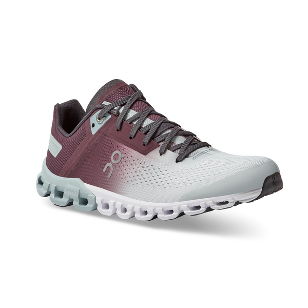On Women's Cloudflow Running Shoes - Mulberry/Mineral