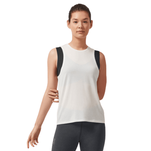 On Running Active Tank in White - Women's