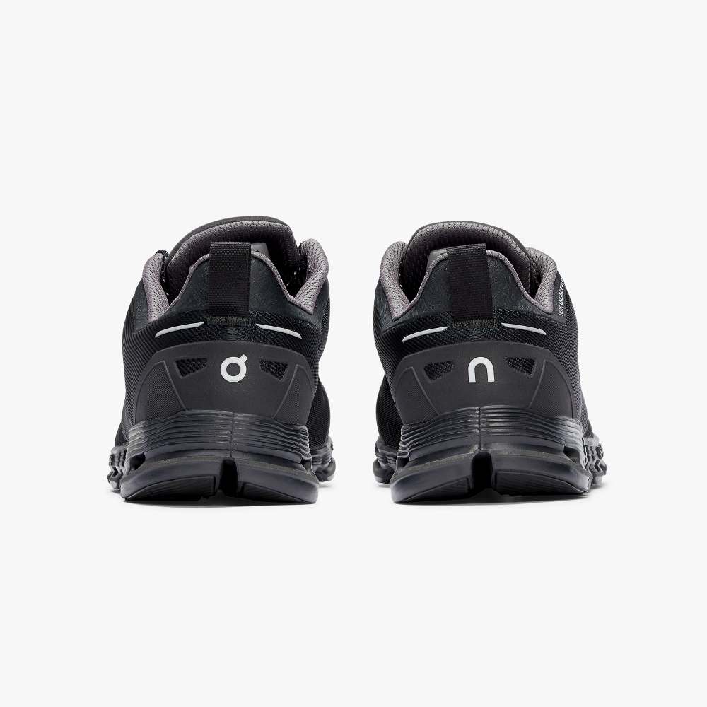 On Women's Cloudflyer Waterproof 2 Running Shoes - Black/Lunar