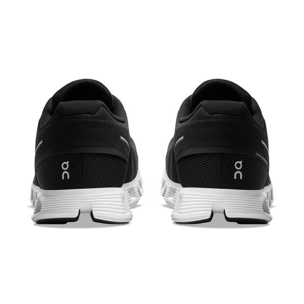 On Men's Cloud 5 Running Shoes - Black/White
