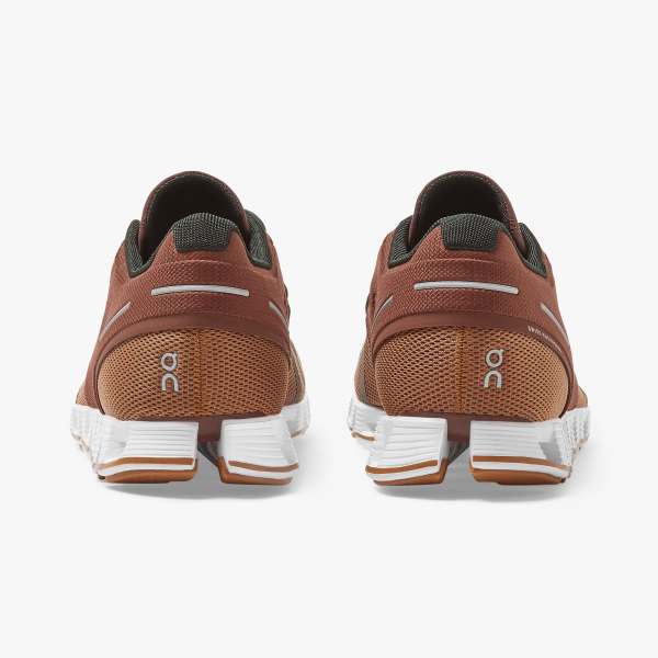 On Men's Cloud 70 | 30 Running Shoes - Brick/Pecan