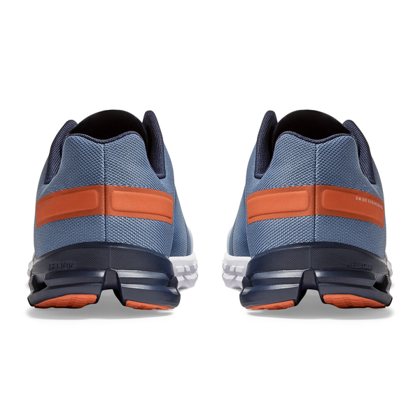 On Men's Cloudflow Running Shoes - Lake/Flare