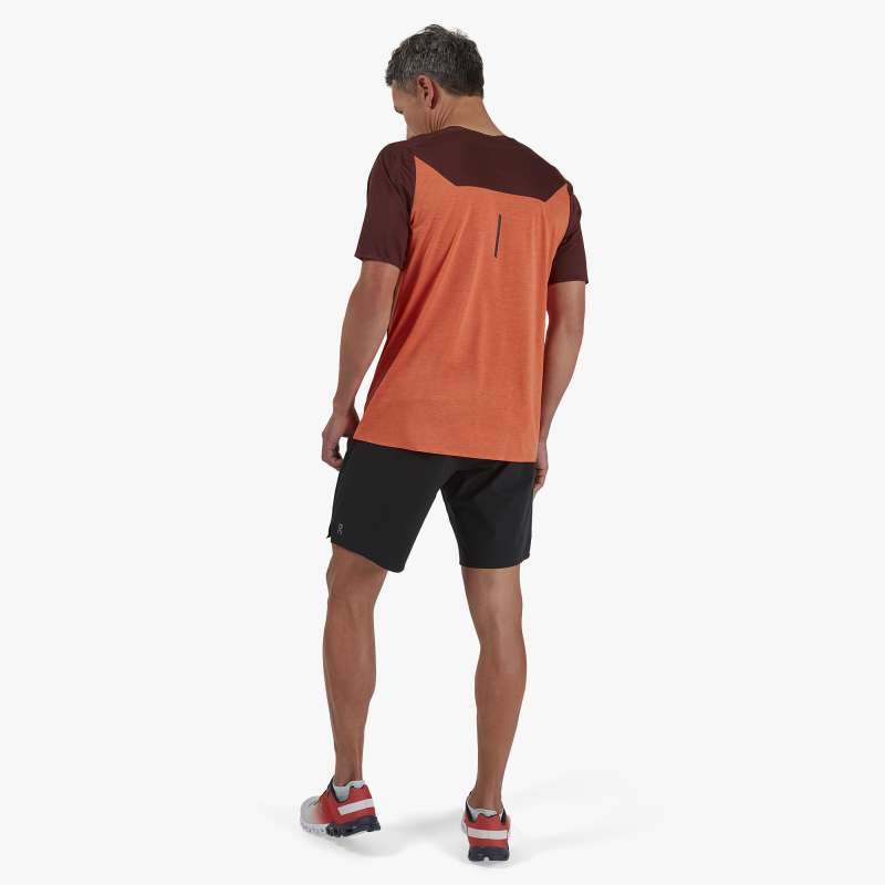 On Running Performance T in Mulberry & Spice - Men's