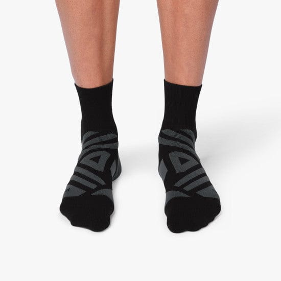 On Running Performance Mid Sock Black | Shadow - Women's