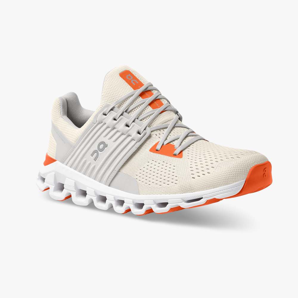 On Men's Cloudswift 2 Running Shoes - White/Flame