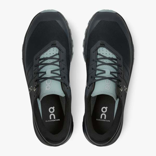 On Women's Cloudventure 3 Trail Running Shoes - Black/Cobble