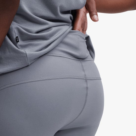 On Running Active Tights in Granite - Women