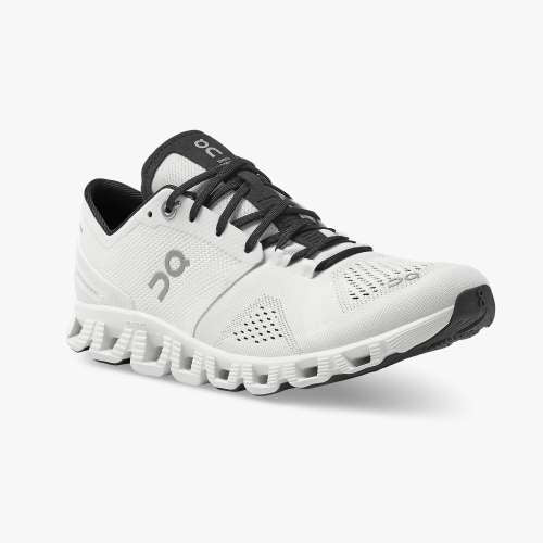 On Women's Cloud X Running Shoes - White/Black