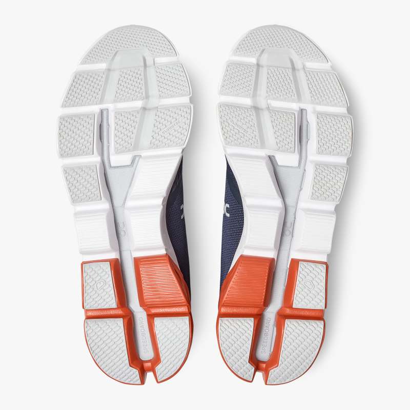 On Men's Cloudflyer 3 Running Shoes - Midnight/Rust