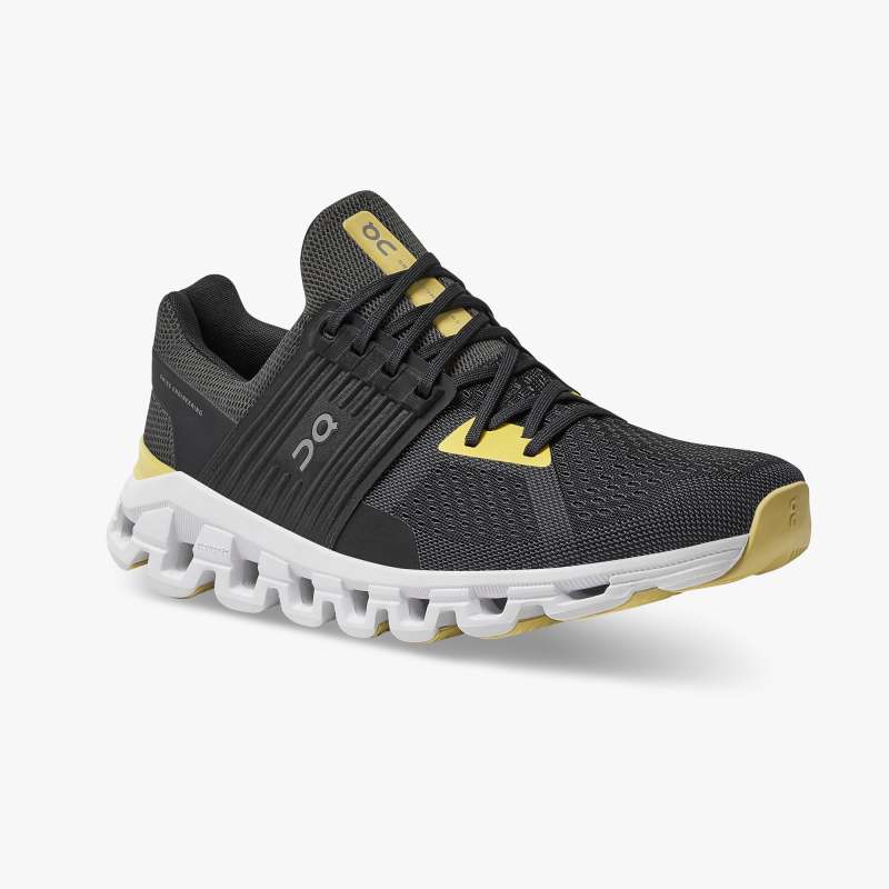 On Men's Cloudswift 2 Running Shoes - Magnet/Citron