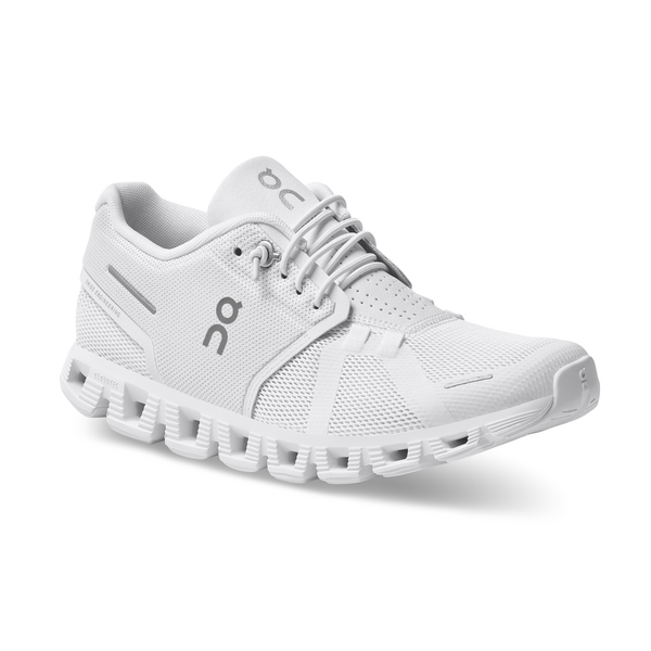 On Women's Cloud 5 Running Shoes - All White