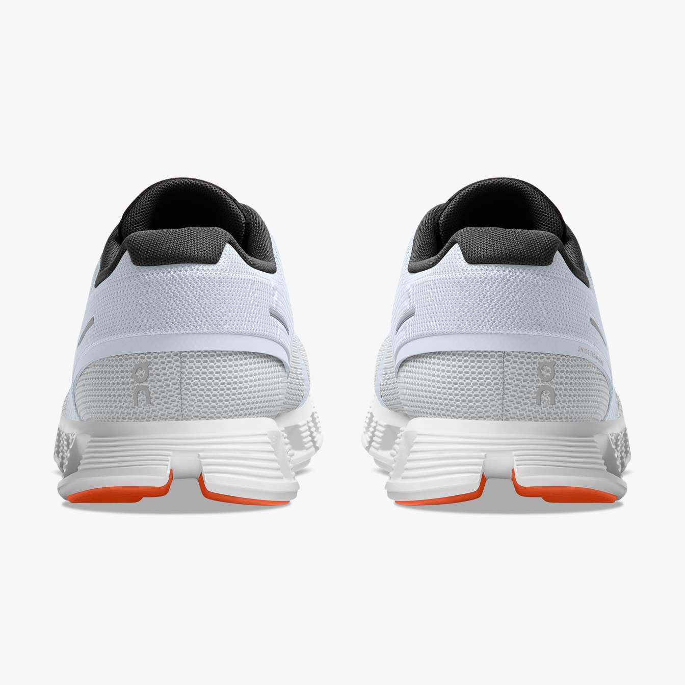 On Men's Cloud 5 Push Running Shoes - White/Flame