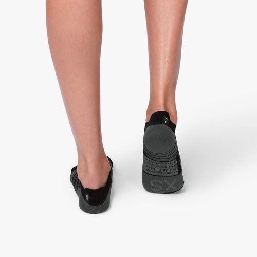 On Women's Low Sock - Grey/Midnight