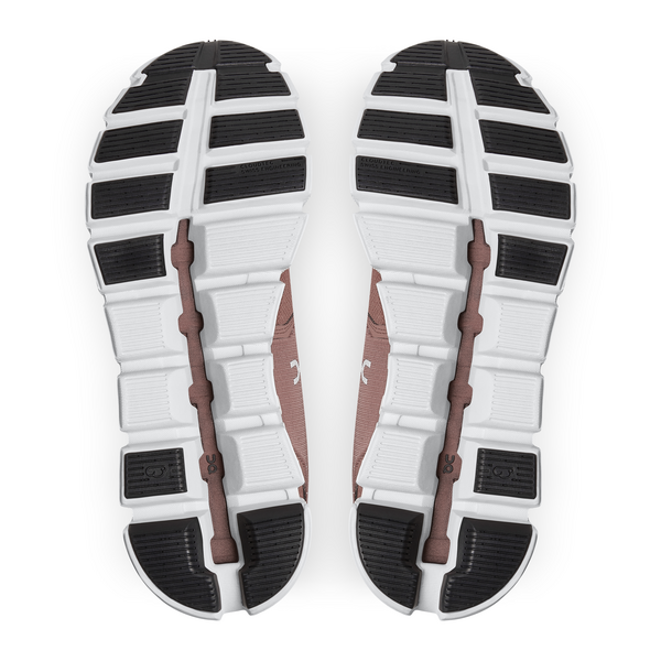 On Women's Cloud 5 Waterproof Running Shoes - Cocoa/Frost