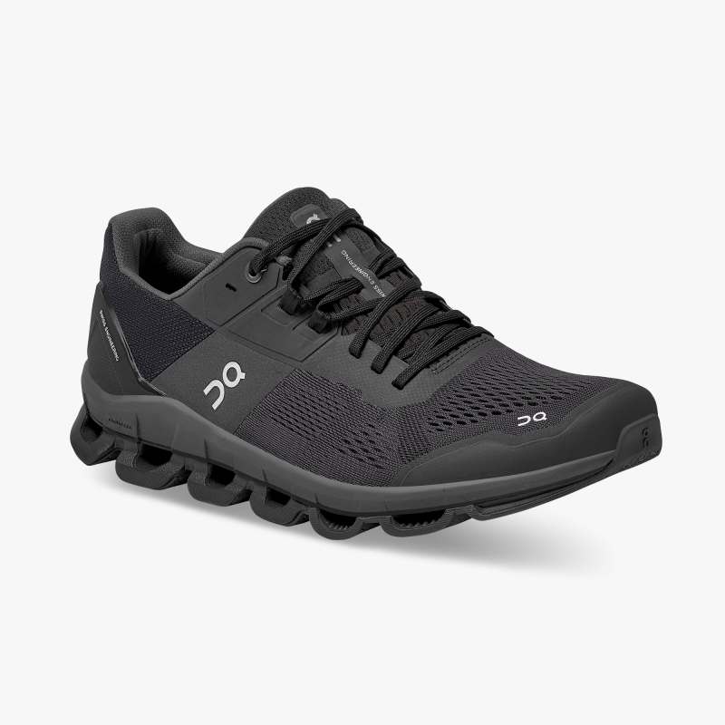 On Men's Cloudace 2 Running Shoes - Black/Eclipse