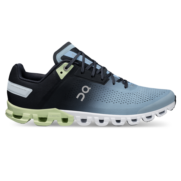 On Men's Cloudflow Running Shoes - Ink/Meadow