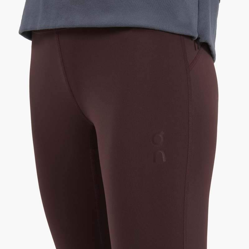 On Running Women's Active Tights in Mulberry