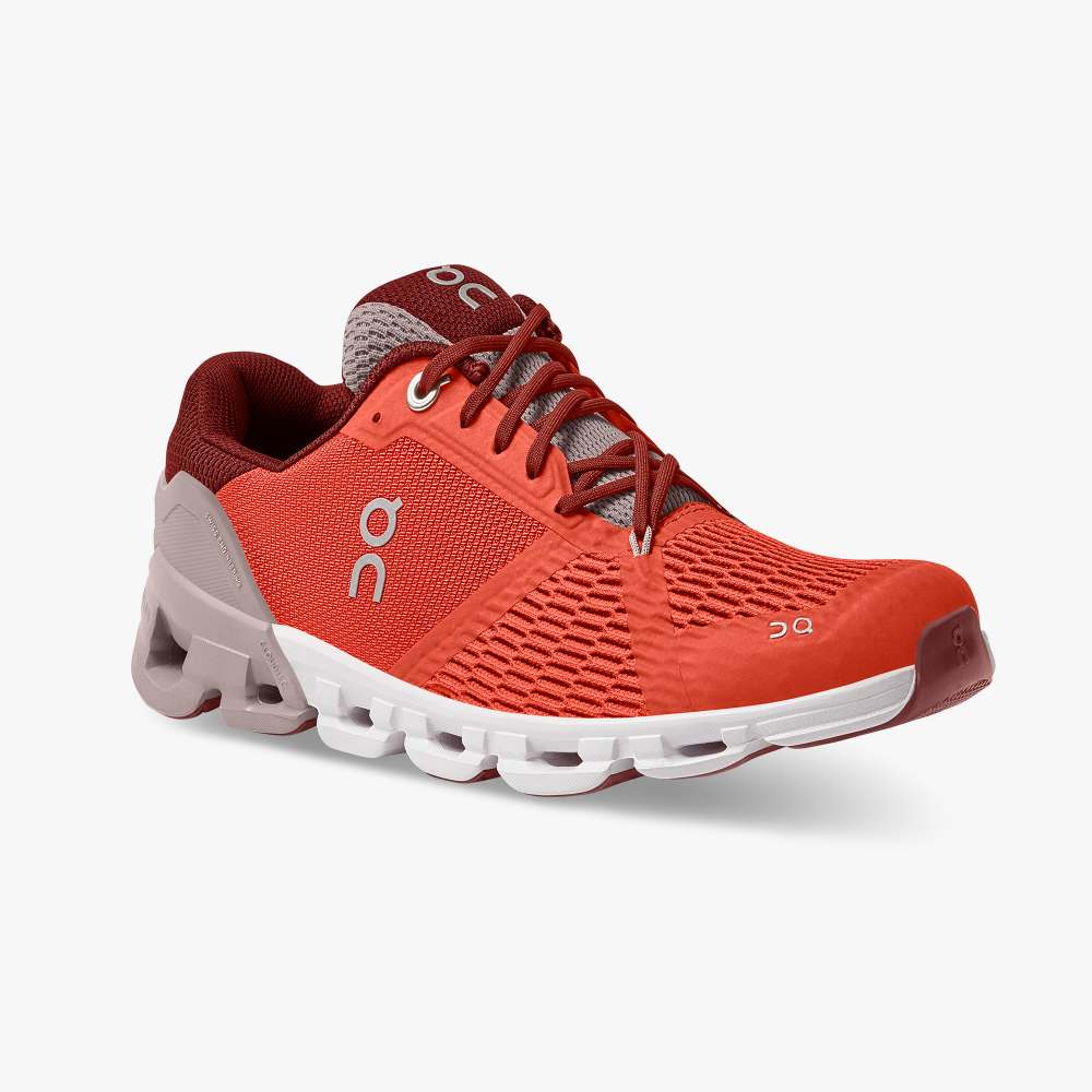 On Women's Cloudflyer 3 Running Shoes - Flare/Quartz