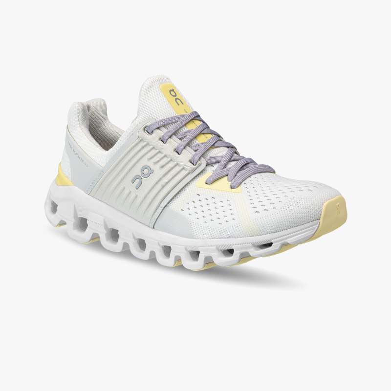 On Women's Cloudswift 2 Running Shoes - White/Limelight