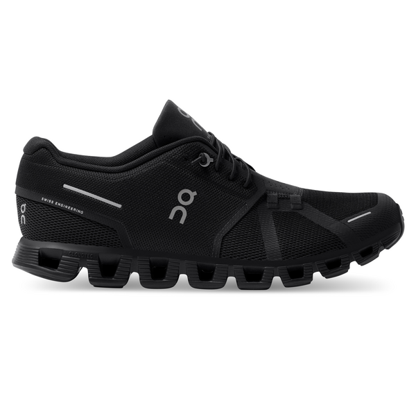 On Men's Cloud 5 Running Shoes - All Black