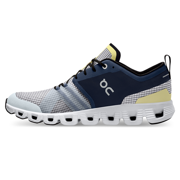 On Men's Cloud X Shift Running Shoes - Denim/White