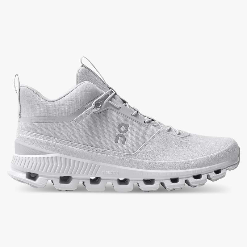 On Men's Cloud Hi Running Shoes - Glacier
