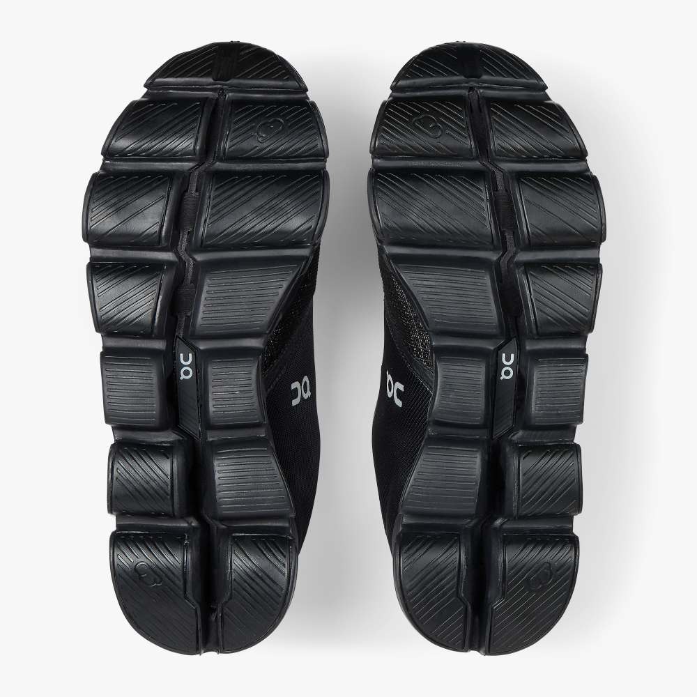 On Women's Cloudflyer Waterproof 2 Running Shoes - Black/Lunar