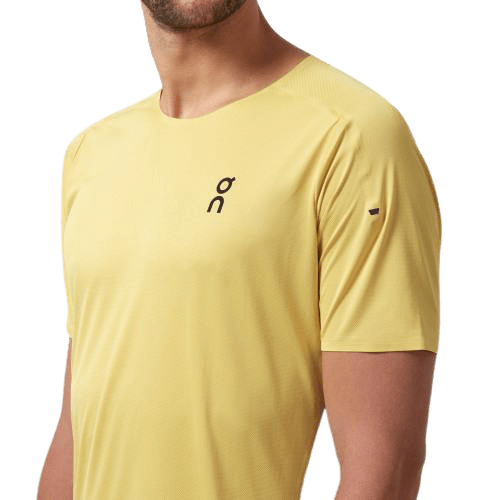 On Running Performance-T in Mustard | Pebble - Men's