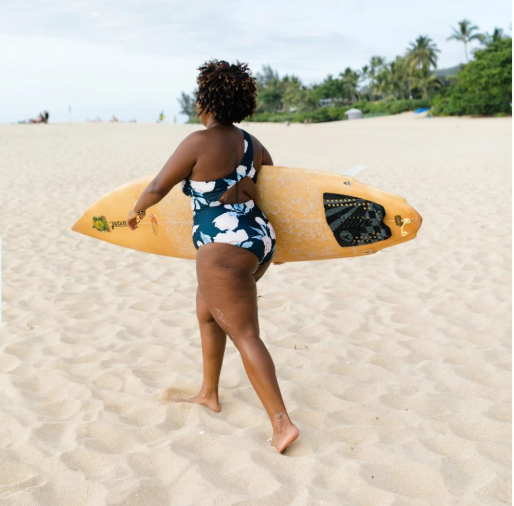 Midnight Floral Cascade One Piece Regular price