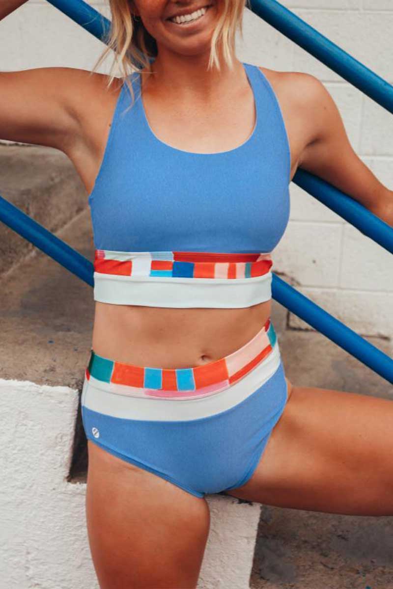 Caribbean Cut Back Bikini Set