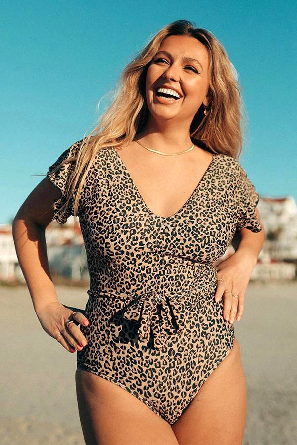 THE PURSUIT CAPE ONE-PIECE SWIMSUIT