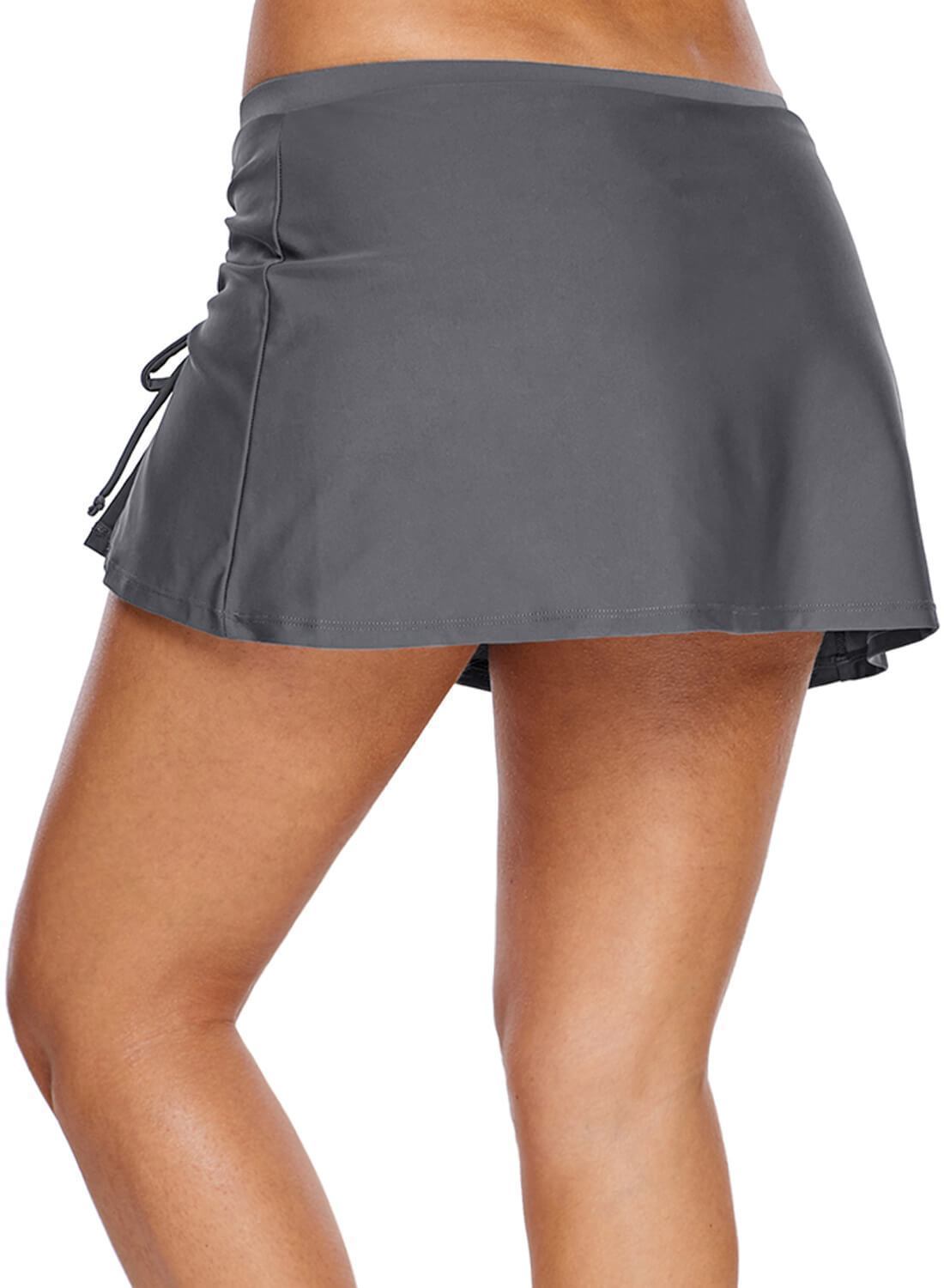 Ruched Side Swim Skirt