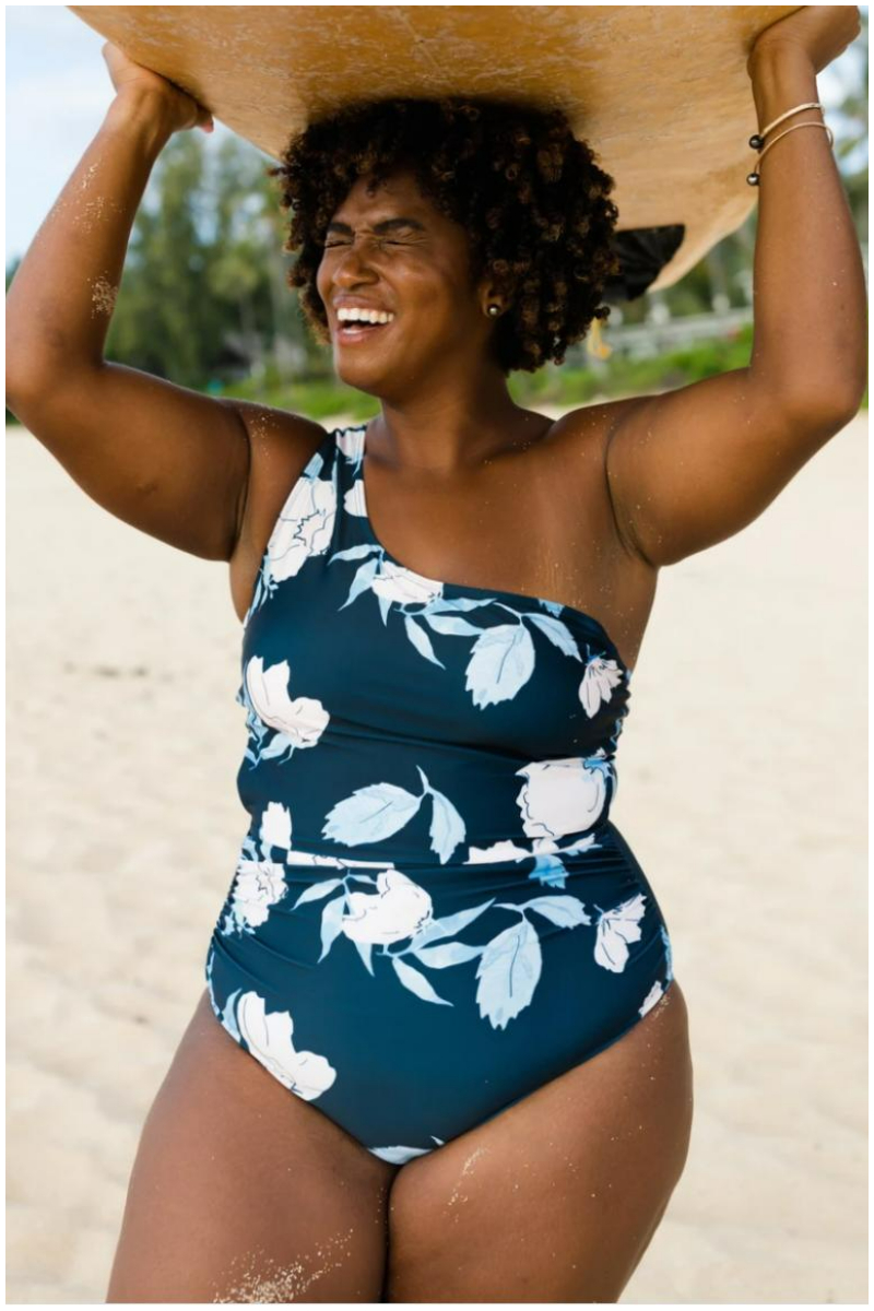 Midnight Floral Cascade One Piece Regular price