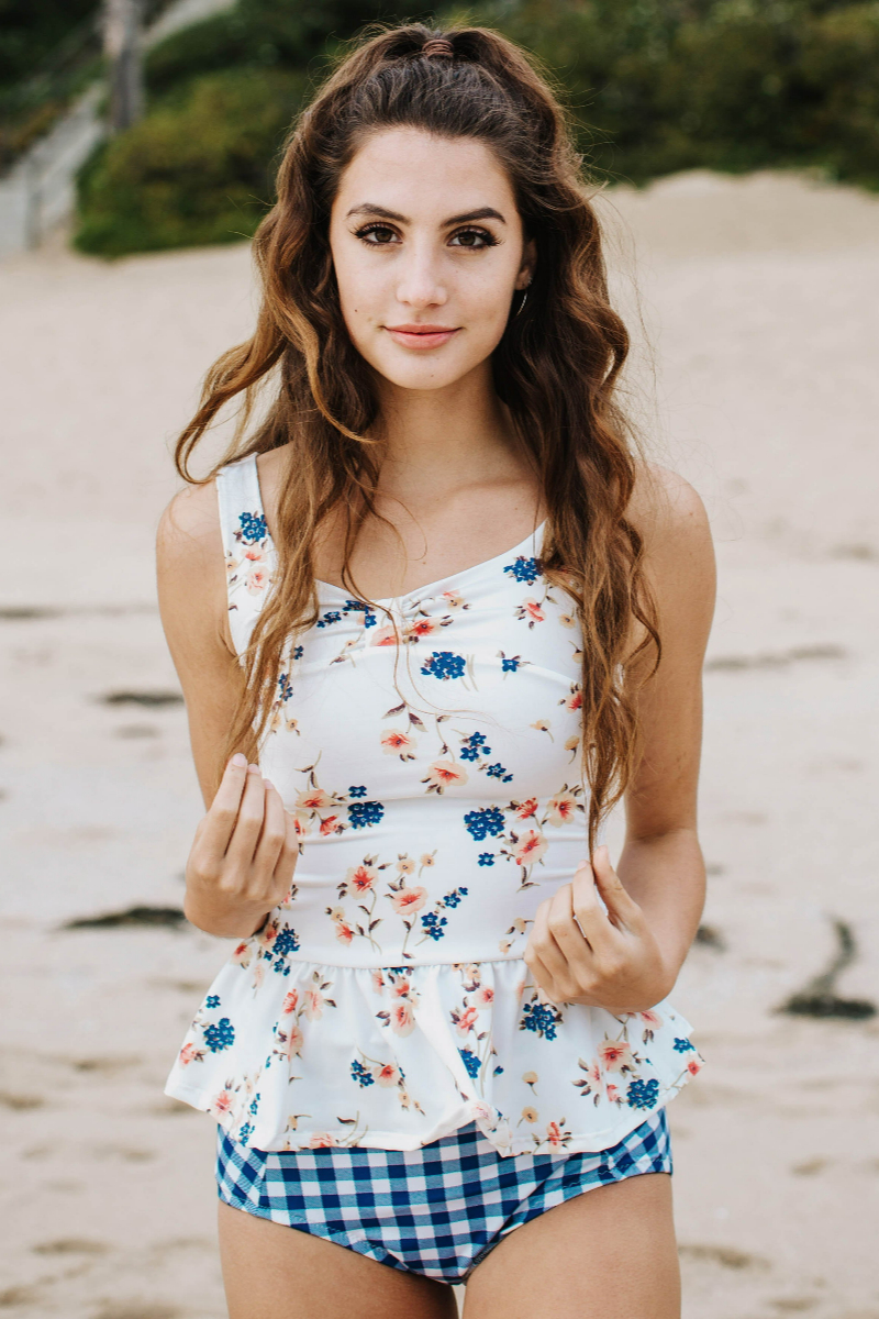 celia in garden party Tankini Set
