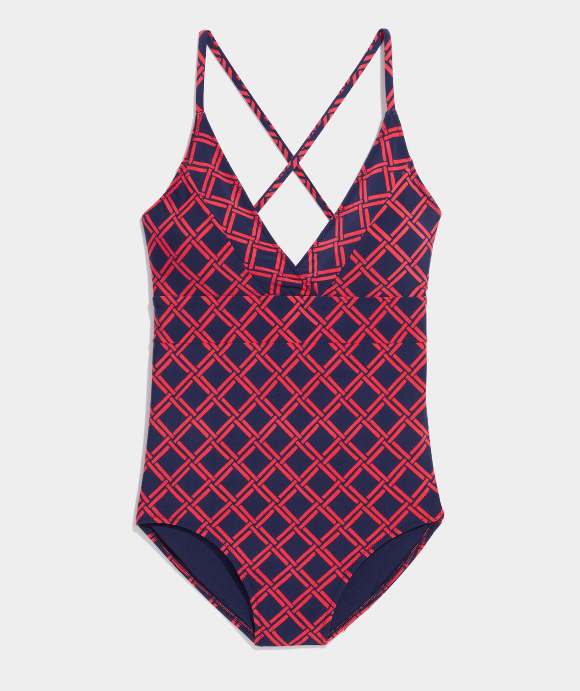 Statement Print Waist-cinching Band One Piece Swimsuit