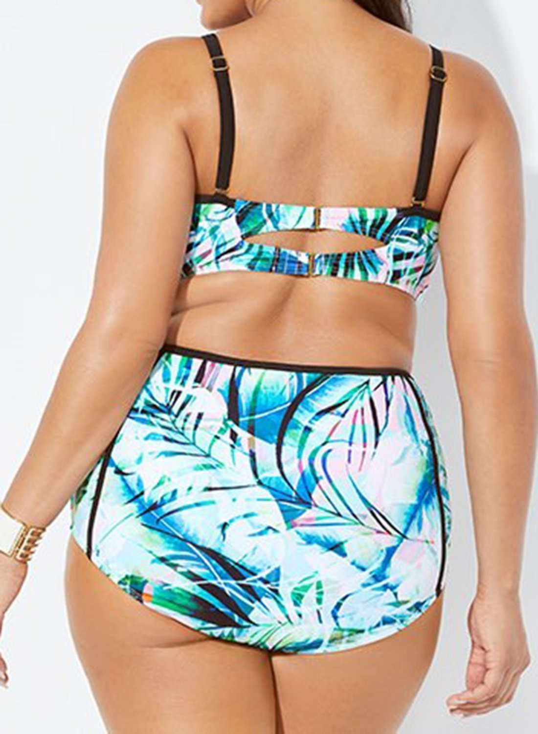 MADAME OCEAN GROVE UNDERWIRE HIGH WAIST BIKINI SET