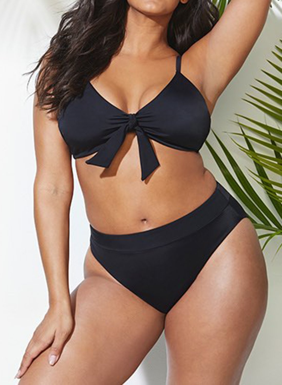 MENTOR BLACK HIGH WAIST BIKINI