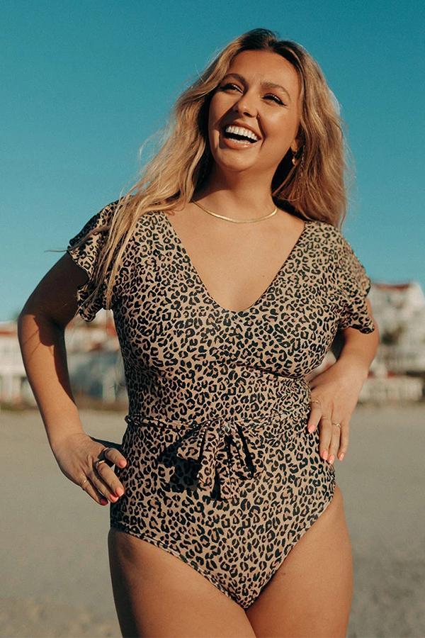 THE PURSUIT CAPE ONE-PIECE SWIMSUIT