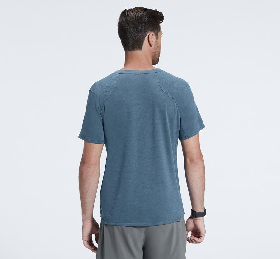 Men's Merino Blend Short Sleeve