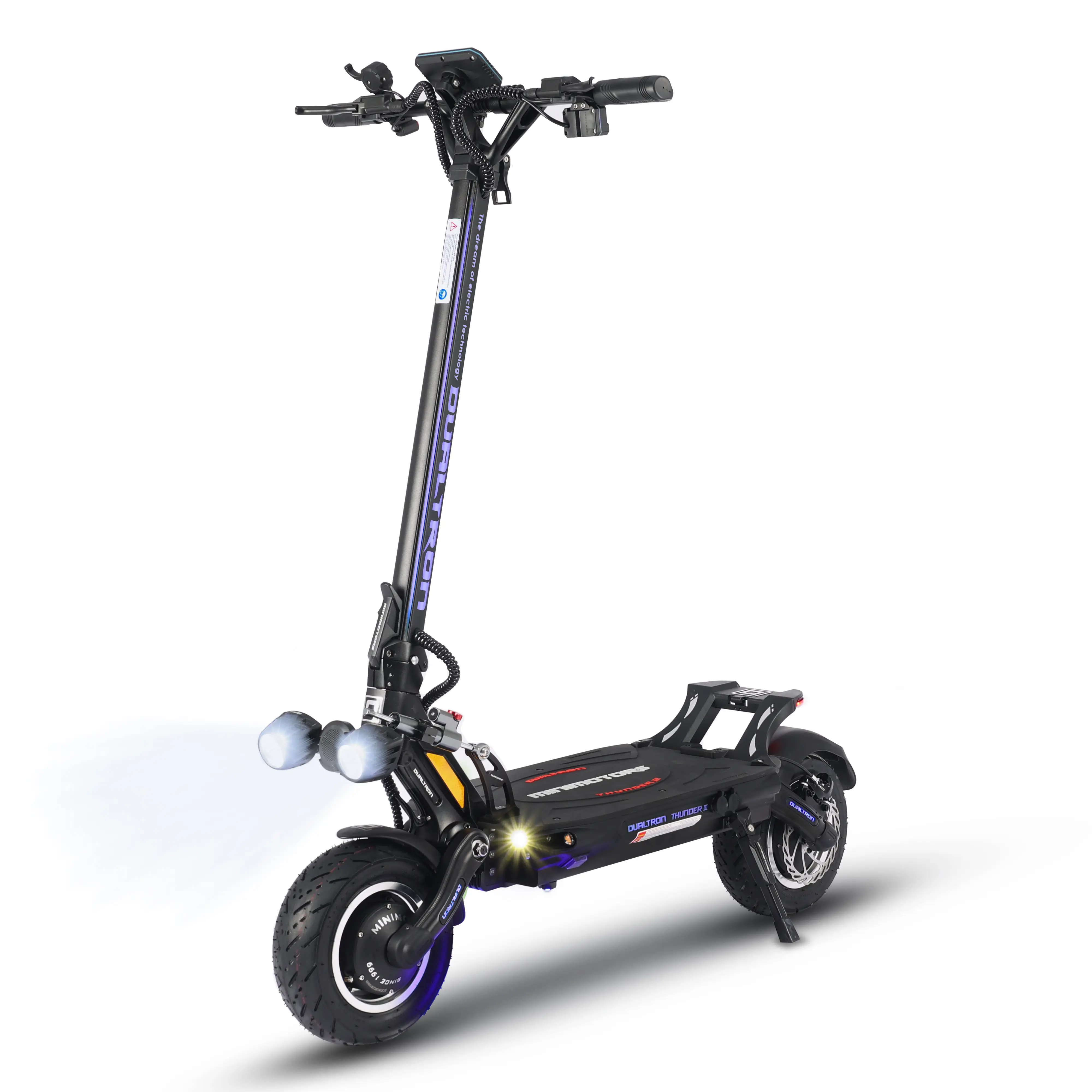 ⚡ 𝐃𝐔𝐀𝐋𝐓𝐑𝐎𝐍 𝐓𝐇𝐔𝐍𝐃𝐄𝐑 𝟑 🚀 𝟏𝟏𝟎𝟎𝟎𝐖 Dual Motor Beast 🛴 170km Range 🌍 IPX5/IPX7 Waterproof Protection 💪