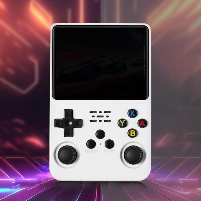 R36S Retro Video Handheld Game Console Linux System 3.5 in IPS Screen Built in 3000mAH Battery 32G+64G TF Card Preinstalled Gamess